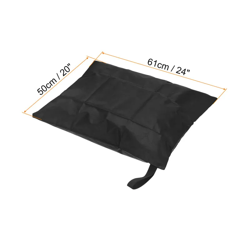 Uxcell Wet Dry Bags with Handle Zippered Pockets Waterproof Reusable Cloth Oxford Fabric Laundry Bag for Wet Clothes