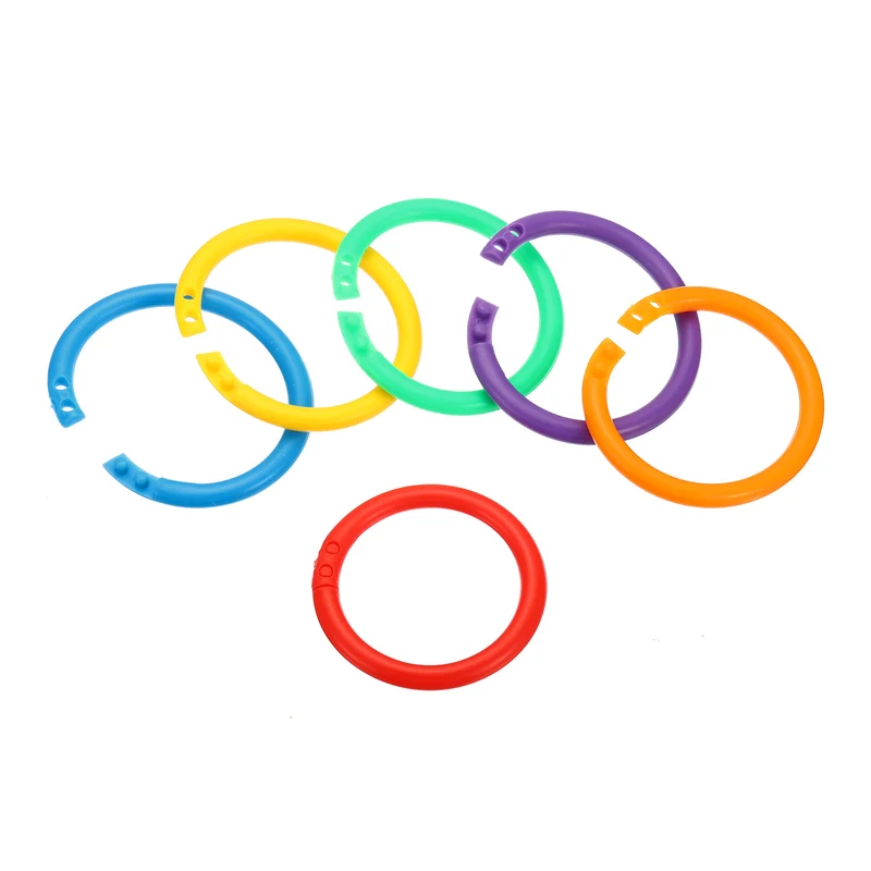 Loose Leaf Rings Binder Ring Plastic Book O Rings