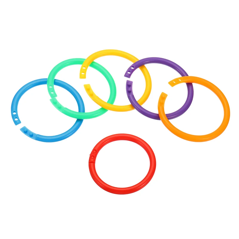 Loose Leaf Rings Binder Ring Plastic Book O Rings