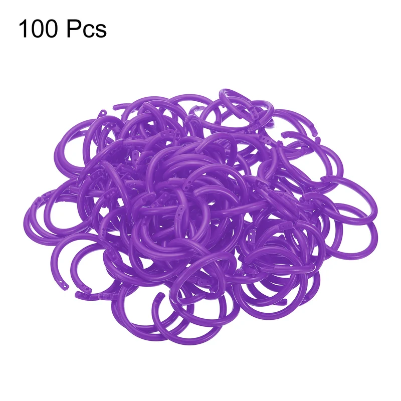Loose Leaf Rings Binder Ring Plastic Book O Rings