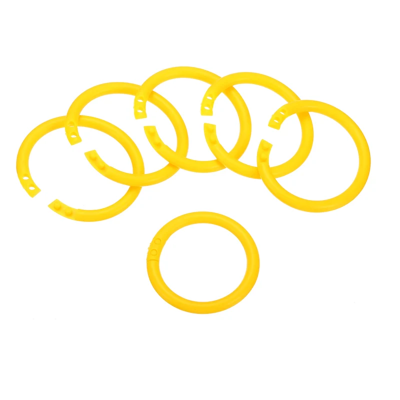 Loose Leaf Rings Binder Ring Plastic Book O Rings