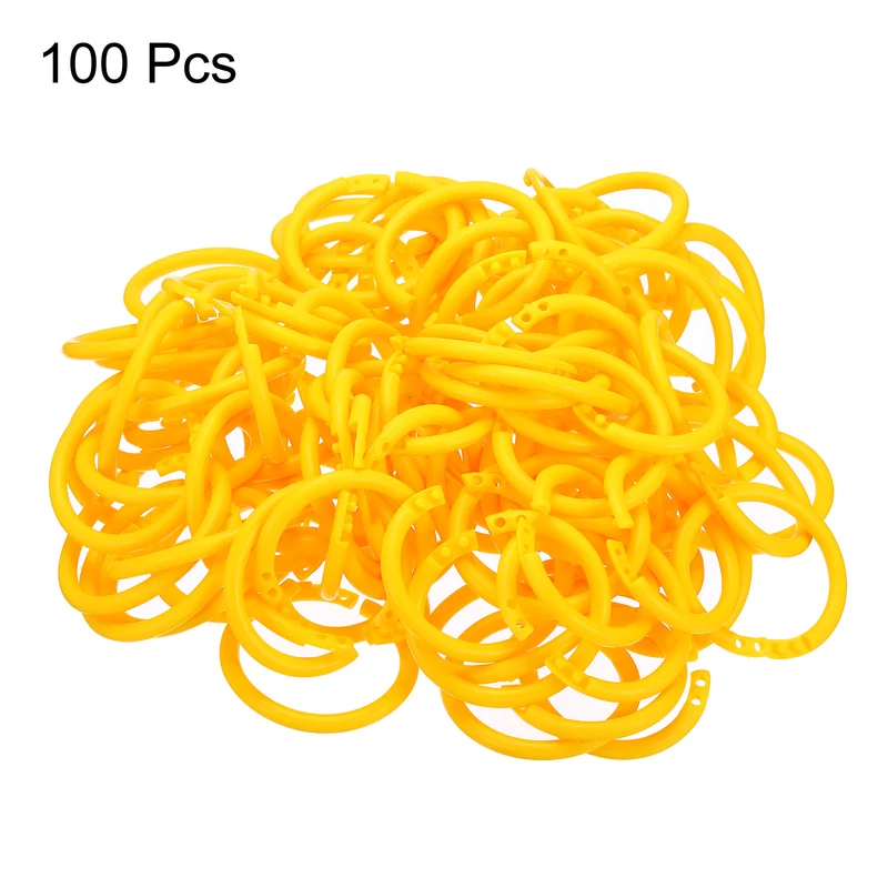 Loose Leaf Rings Binder Ring Plastic Book O Rings