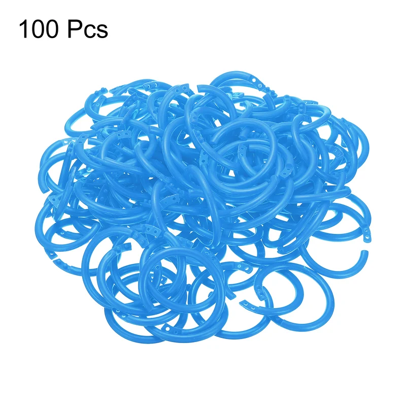 Loose Leaf Rings Binder Ring Plastic Book O Rings
