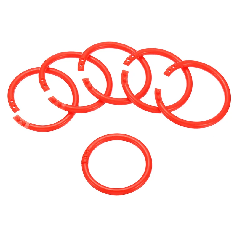Loose Leaf Rings Binder Ring Plastic Book O Rings