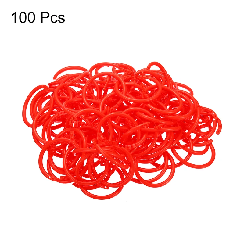 Loose Leaf Rings Binder Ring Plastic Book O Rings