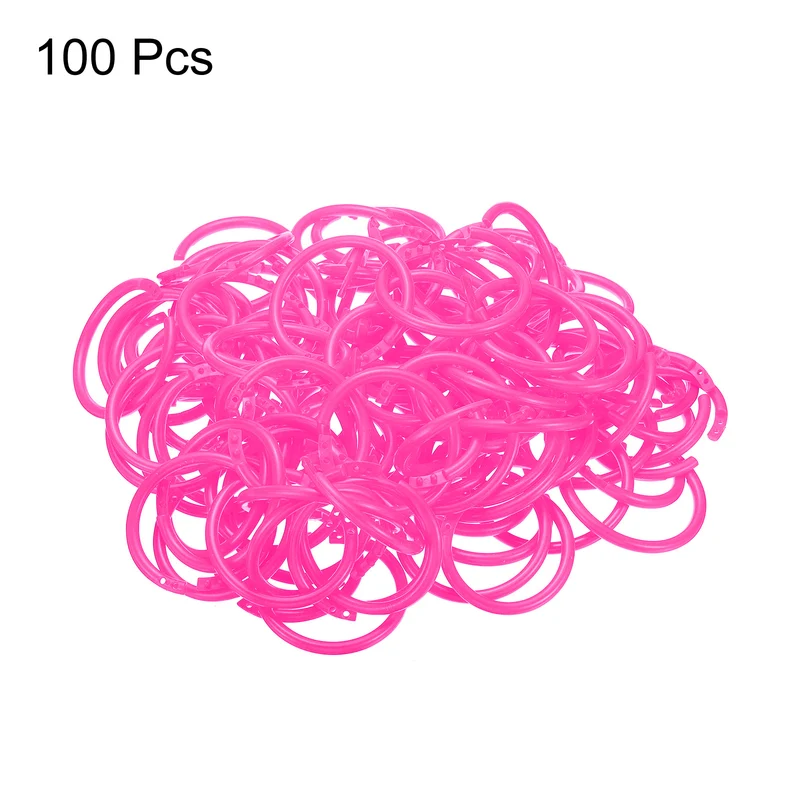 Loose Leaf Rings Binder Ring Plastic Book O Rings