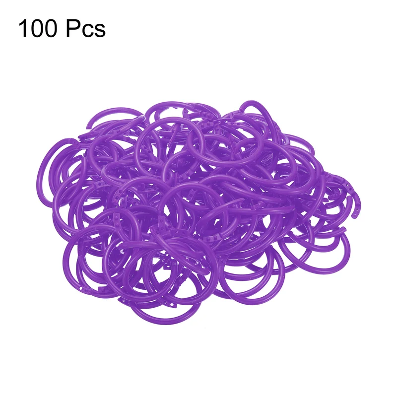 Loose Leaf Rings Binder Ring Plastic Book O Rings