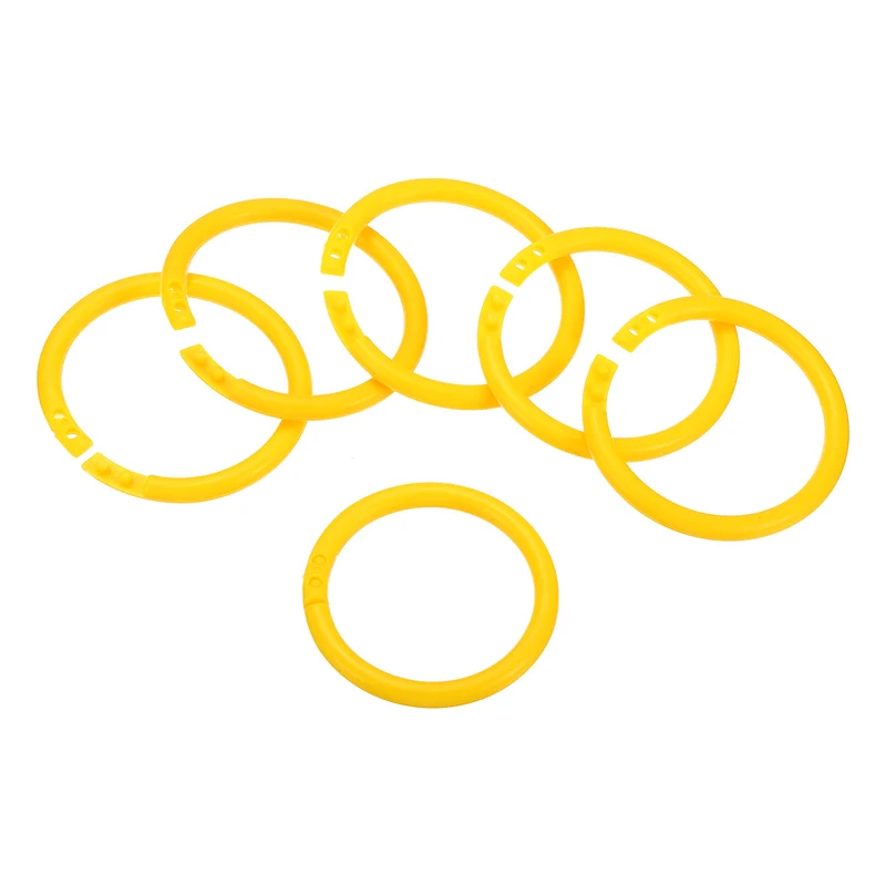 Loose Leaf Rings Binder Ring Plastic Book O Rings