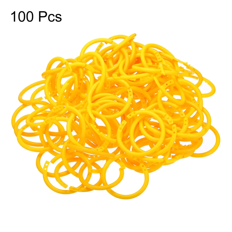 Loose Leaf Rings Binder Ring Plastic Book O Rings