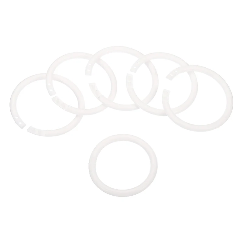 Loose Leaf Rings Binder Ring Plastic Book O Rings
