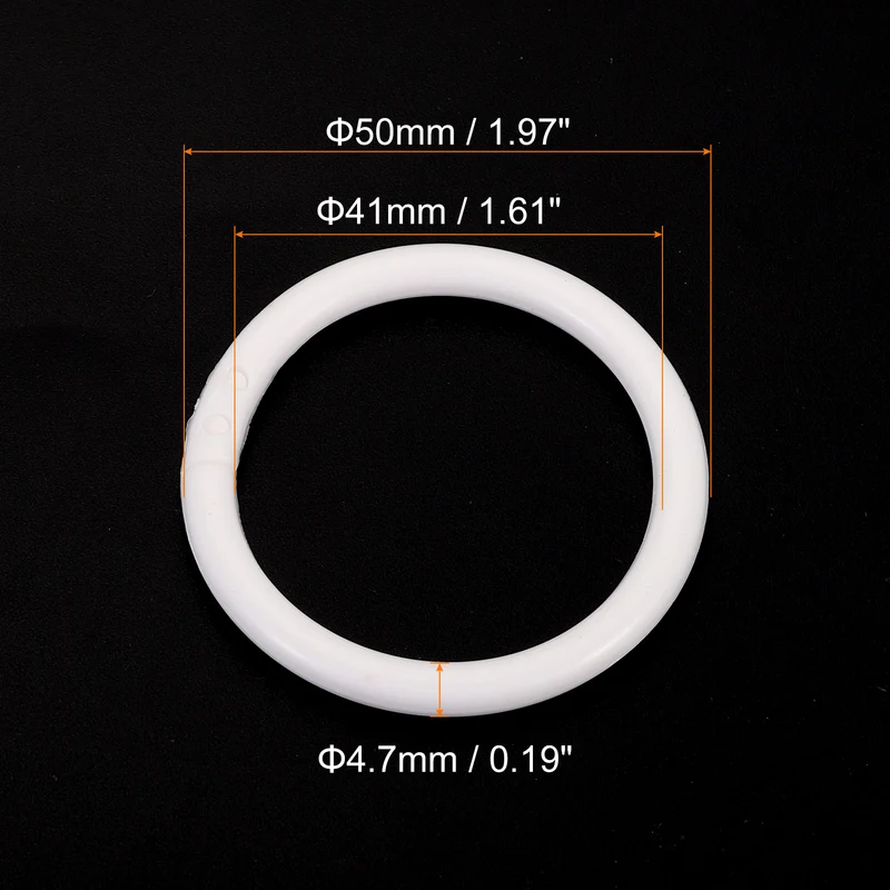 Loose Leaf Rings Binder Ring Plastic Book O Rings