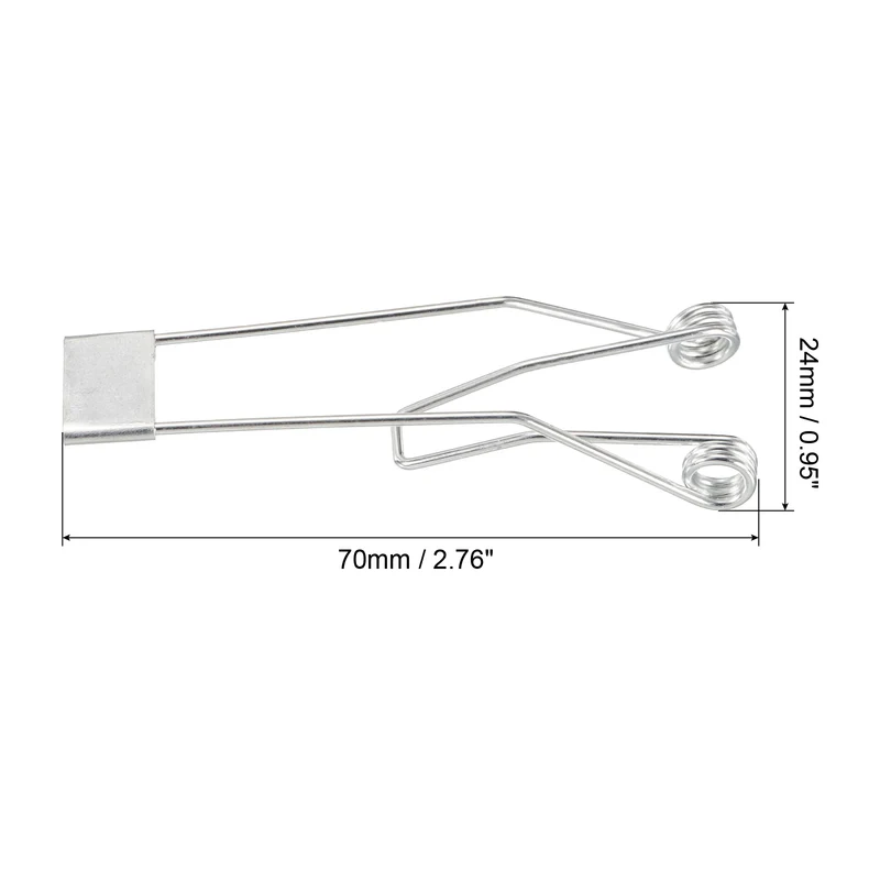Downlight Spring Clips Emitting Diode Recessed Lighting Accessories Securing Clamps for Ceiling Lamp