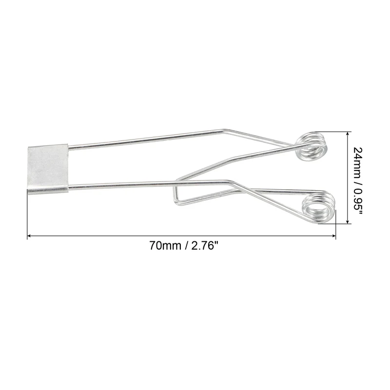 Downlight Spring Clips Pack Emitting Diode Recessed Lighting Accessories Securing Clamps for Ceiling Lamps