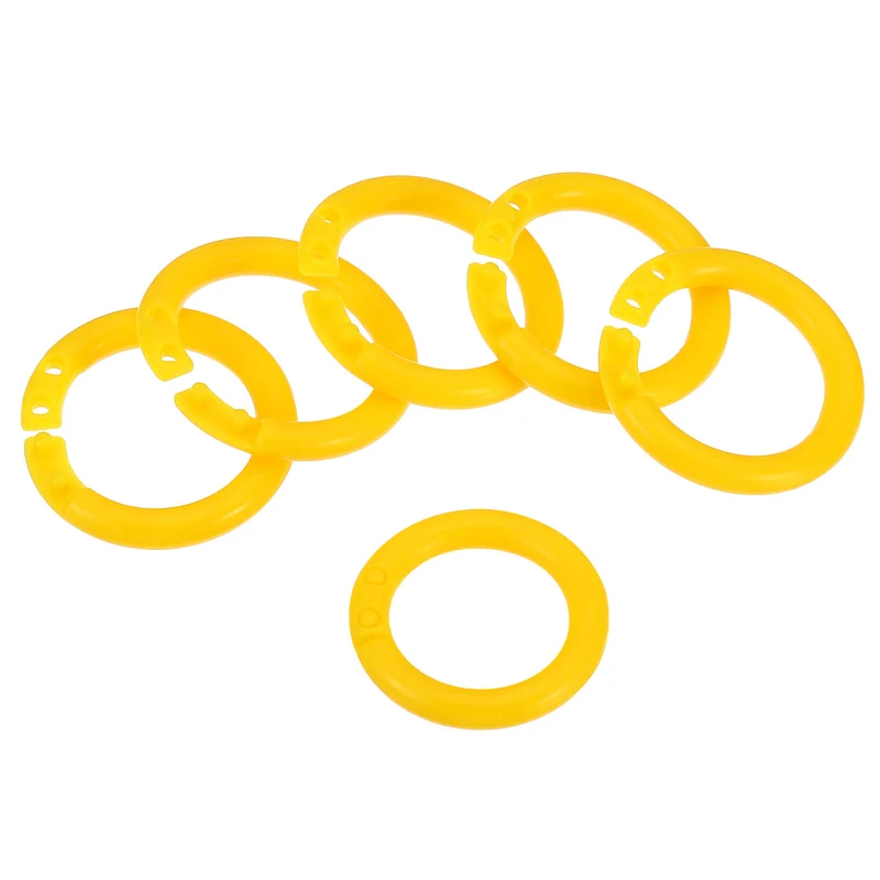 Loose Leaf Rings Binder Ring Plastic for Scrapbook