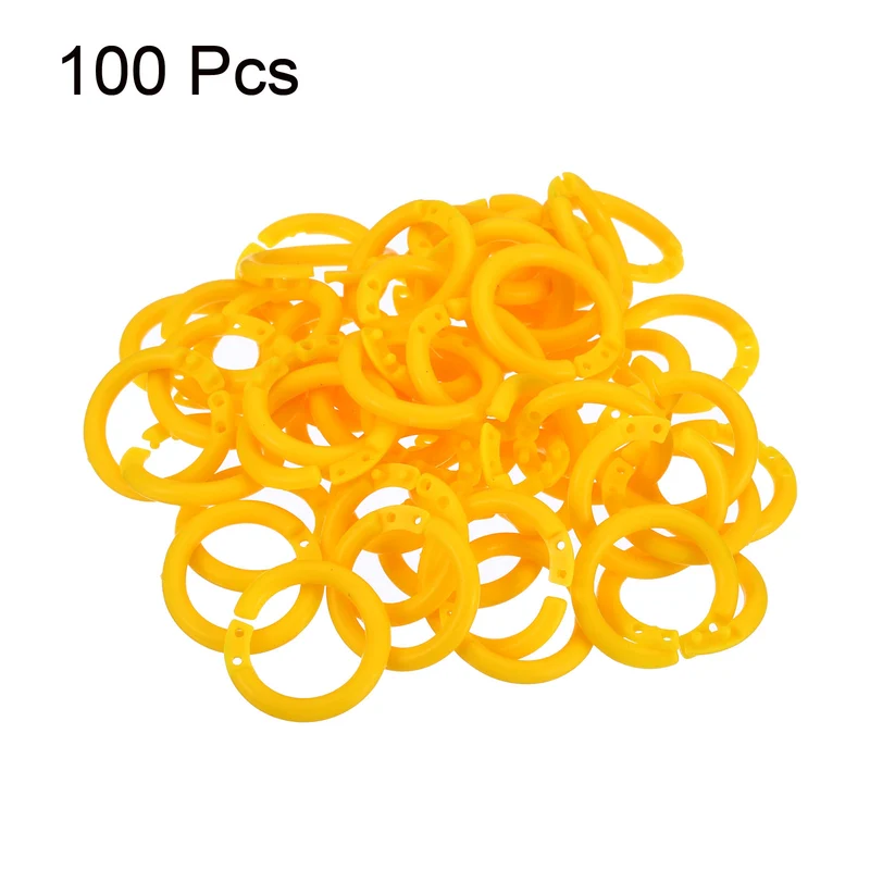 Loose Leaf Rings Binder Ring Plastic for Scrapbook