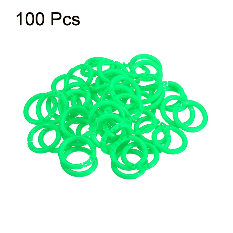 Loose Leaf Rings Binder Ring Plastic for Scrapbook