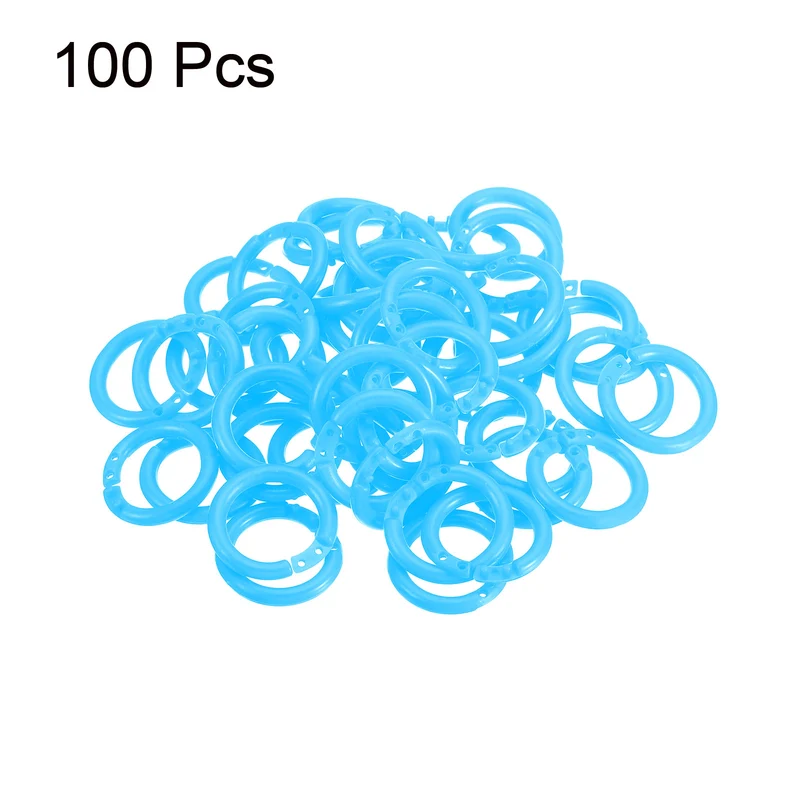 Loose Leaf Rings Binder Ring Plastic for Scrapbook