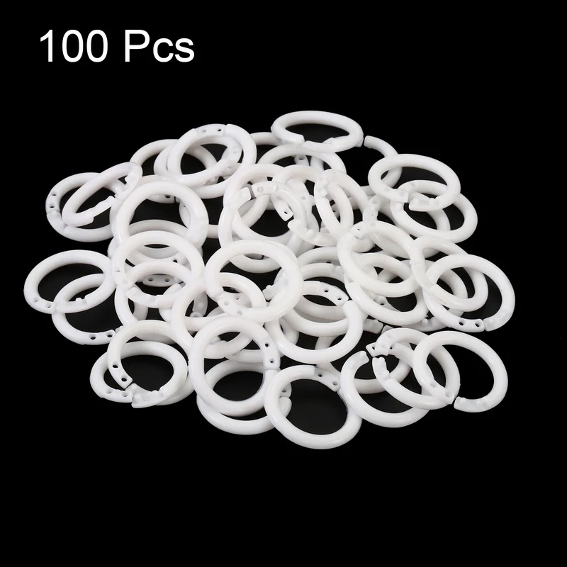 Loose Leaf Rings Binder Ring Plastic for Scrapbook