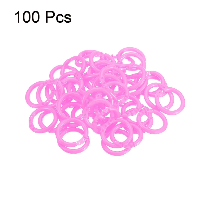 Loose Leaf Rings Binder Ring Plastic for Scrapbook