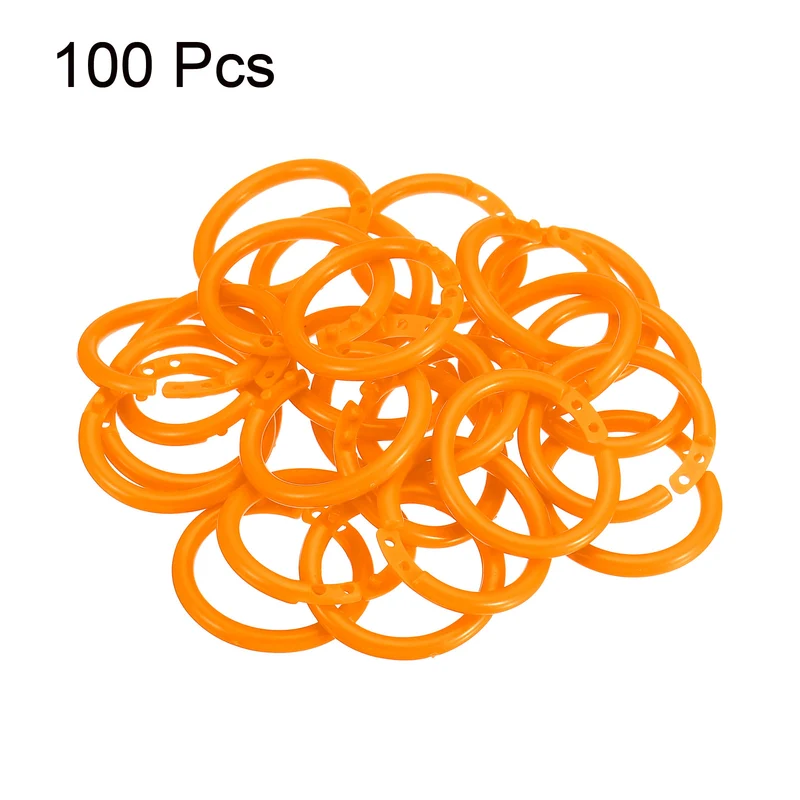 Loose Leaf Rings Binder Ring Plastic for Scrapbook