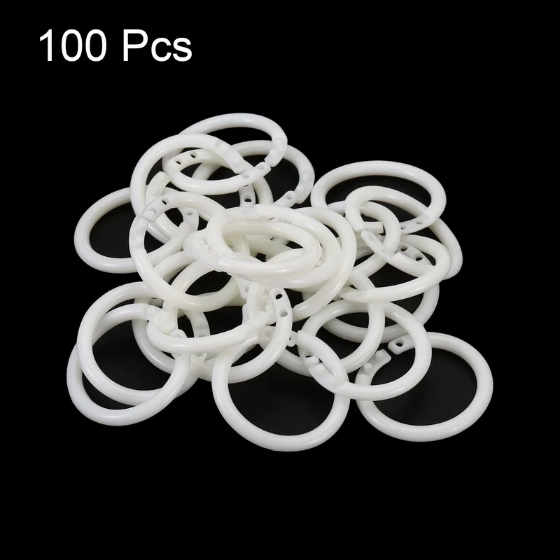 Loose Leaf Rings Binder Ring Plastic for Scrapbook