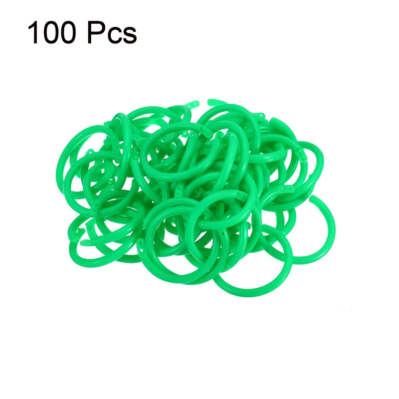 Loose Leaf Rings Binder Ring Plastic for Scrapbook