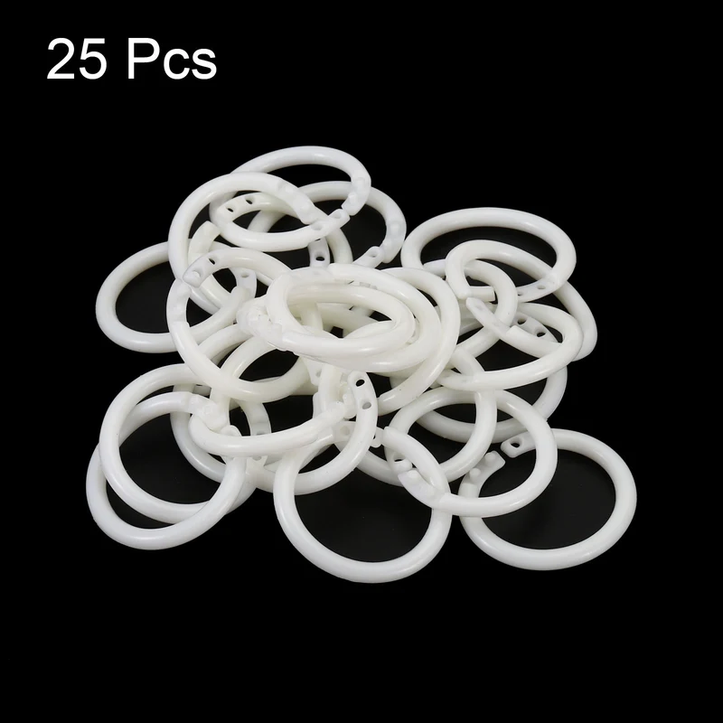 Loose Leaf Rings Binder Ring Plastic for Scrapbook