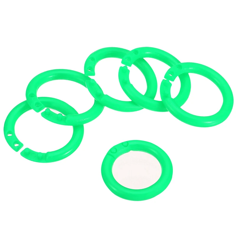 Loose Leaf Rings Binder Ring Plastic for Scrapbook