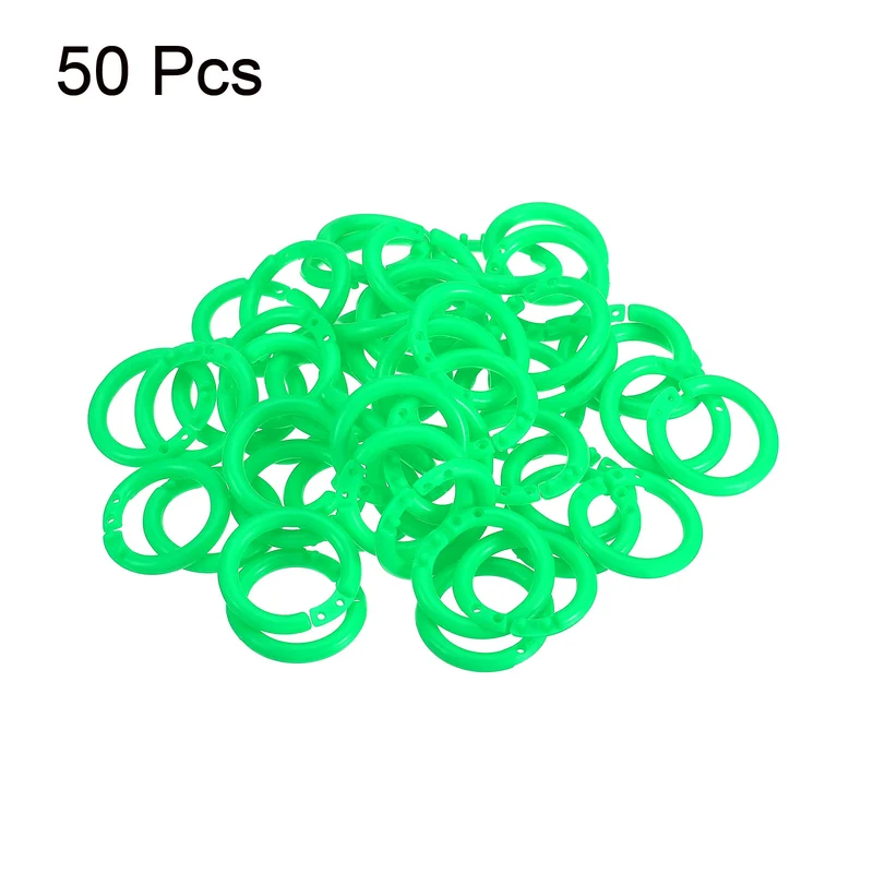 Loose Leaf Rings Binder Ring Plastic for Scrapbook