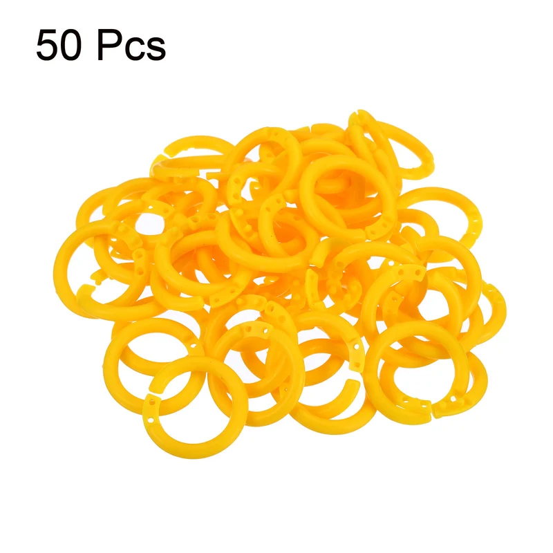 Loose Leaf Rings Binder Ring Plastic for Scrapbook