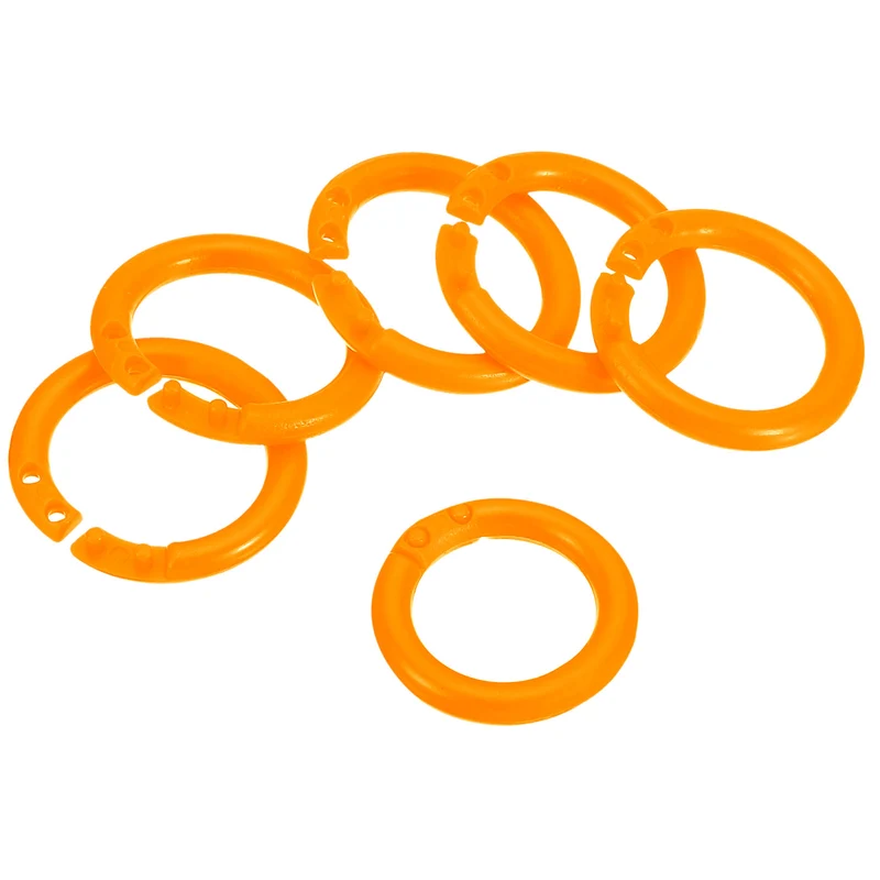 Loose Leaf Rings Binder Ring Plastic for Scrapbook