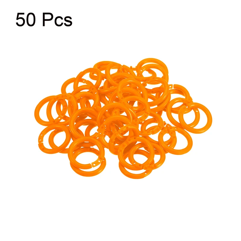 Loose Leaf Rings Binder Ring Plastic for Scrapbook