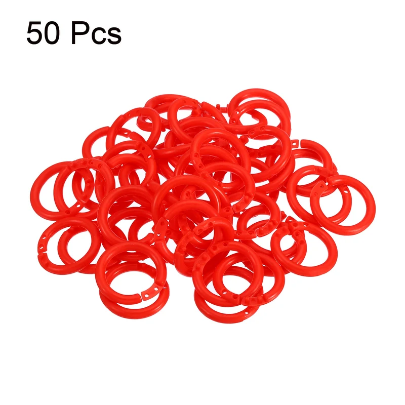 Loose Leaf Rings Binder Ring Plastic for Scrapbook