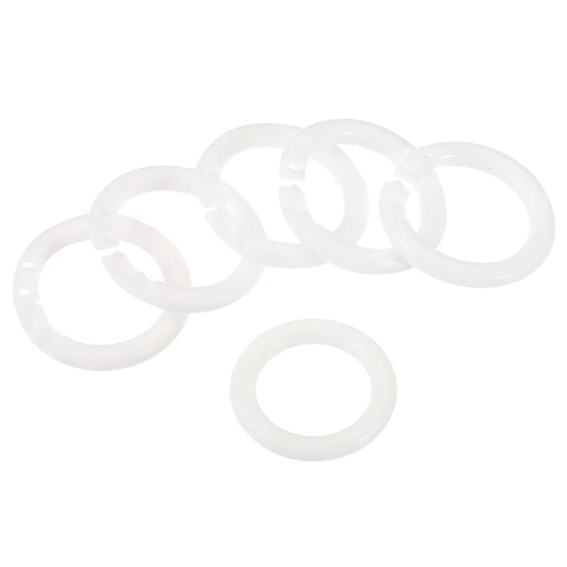 Loose Leaf Rings Binder Ring Plastic for Scrapbook