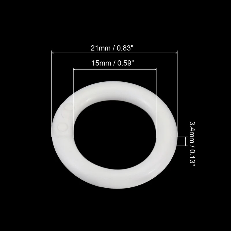 Loose Leaf Rings Binder Ring Plastic for Scrapbook