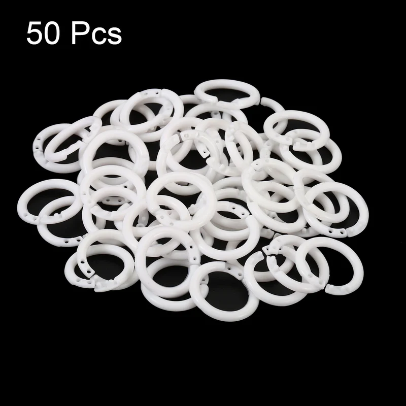 Loose Leaf Rings Binder Ring Plastic for Scrapbook