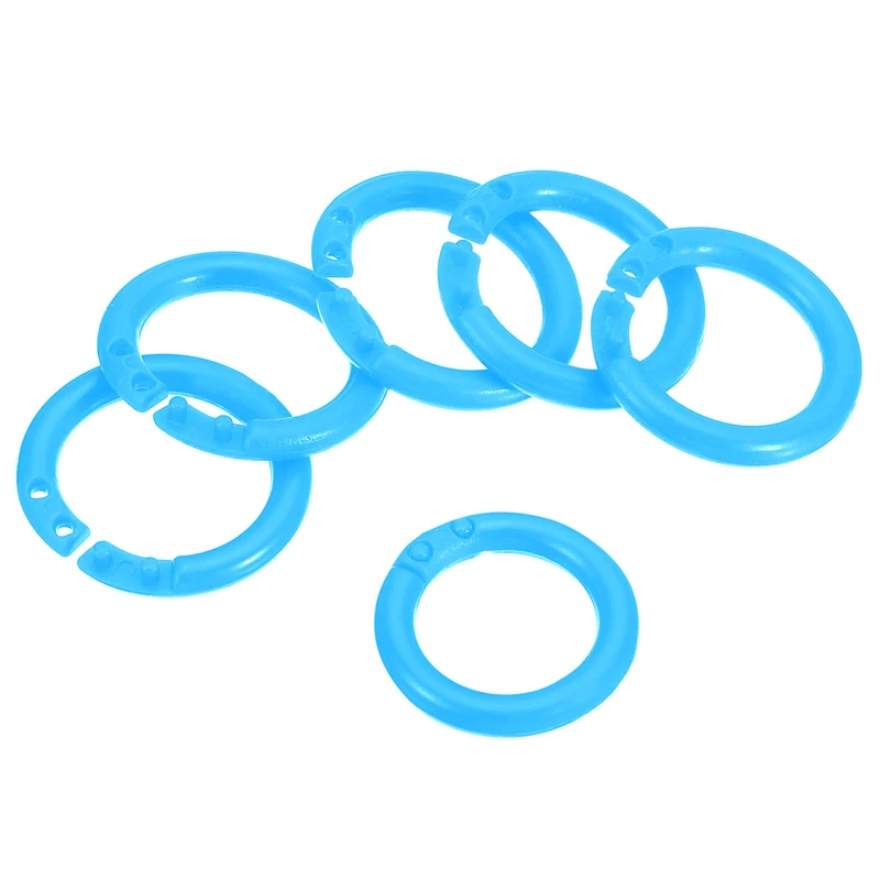 Loose Leaf Rings Binder Ring Plastic for Scrapbook