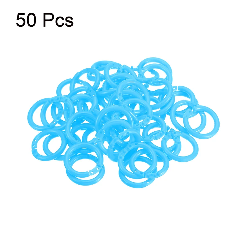 Loose Leaf Rings Binder Ring Plastic for Scrapbook