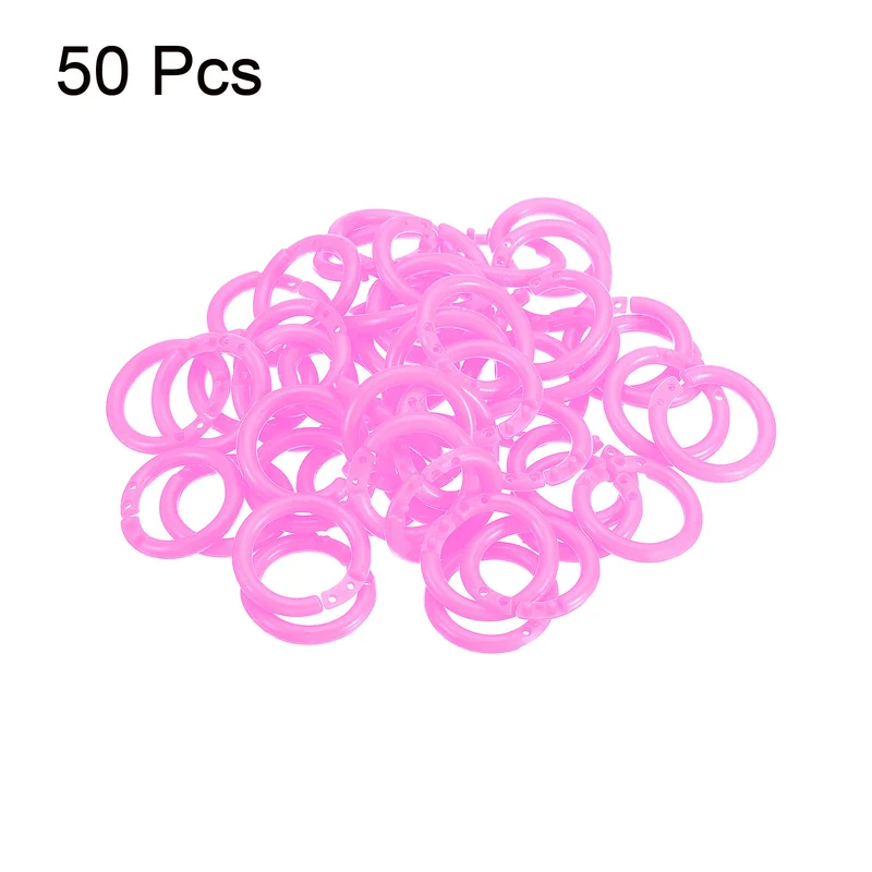 Loose Leaf Rings Binder Ring Plastic for Scrapbook