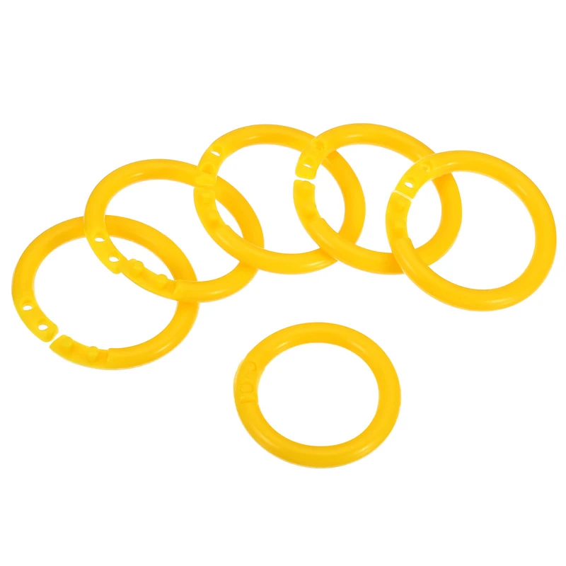 Loose Leaf Rings Binder Ring Plastic for Scrapbook