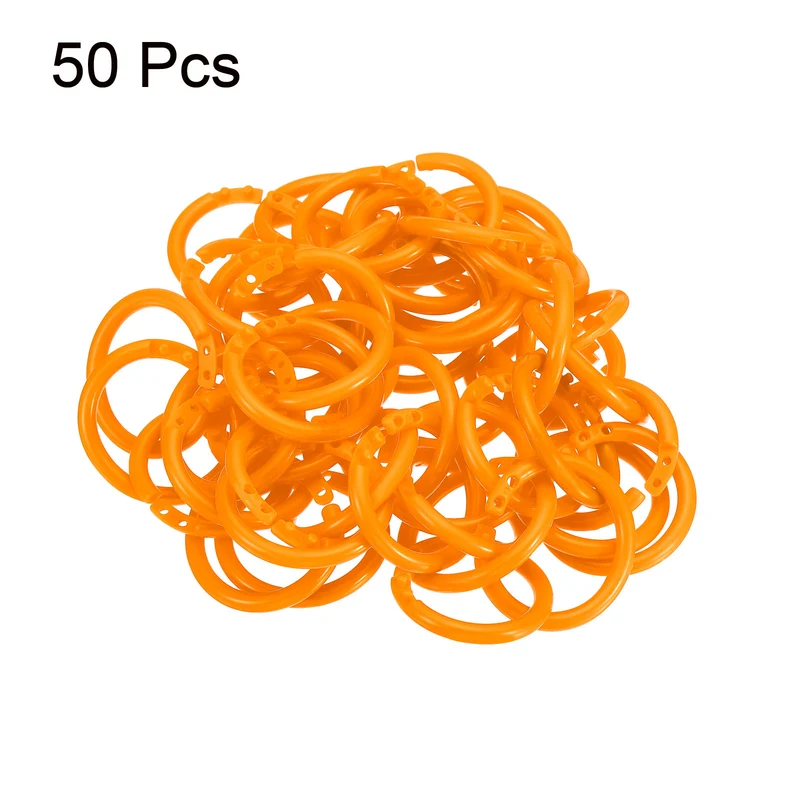Loose Leaf Rings Binder Ring Plastic for Scrapbook