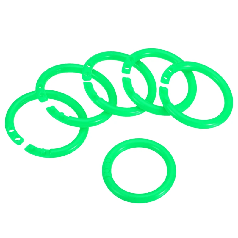 Loose Leaf Rings Binder Ring Plastic for Scrapbook