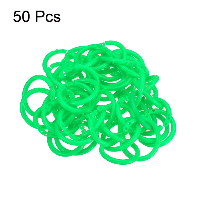 Loose Leaf Rings Binder Ring Plastic for Scrapbook