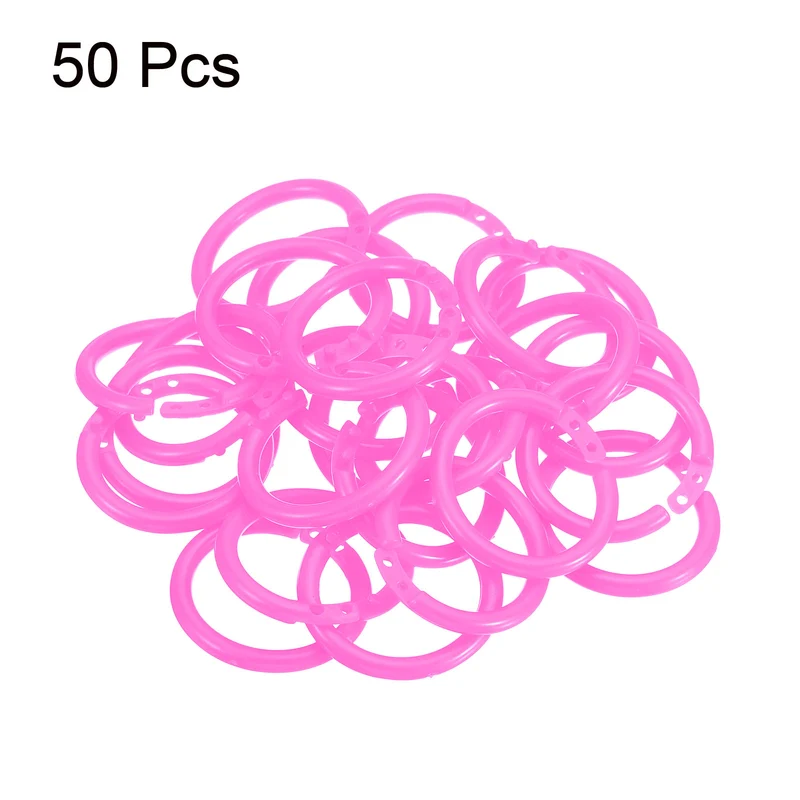 Loose Leaf Rings Binder Ring Plastic for Scrapbook
