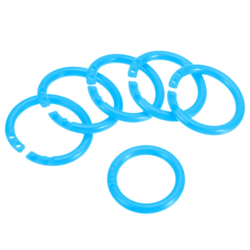 Loose Leaf Rings Binder Ring Plastic for Scrapbook