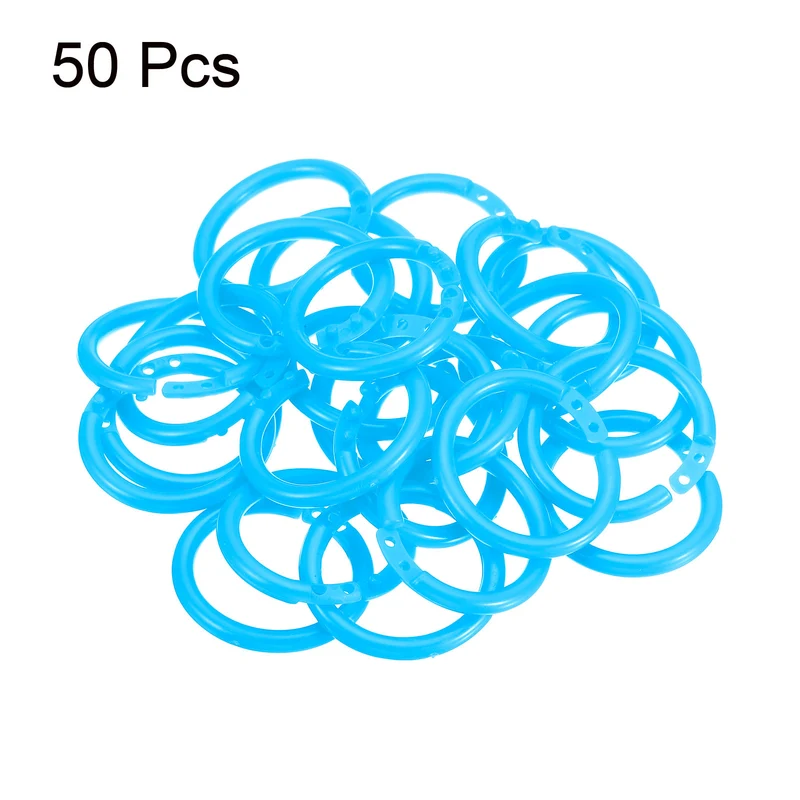 Loose Leaf Rings Binder Ring Plastic for Scrapbook