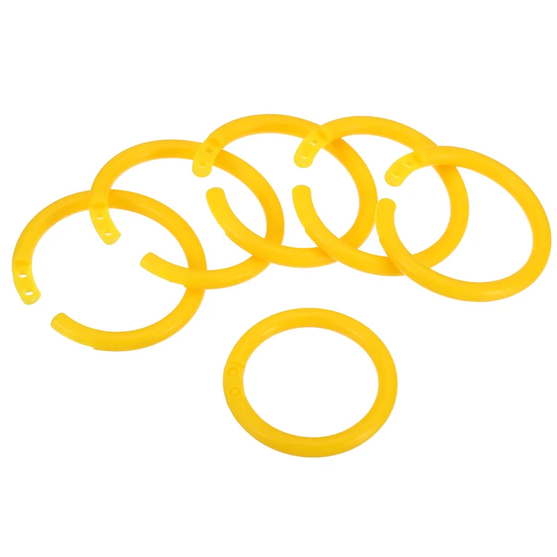 Loose Leaf Rings Binder Ring Plastic for Scrapbook