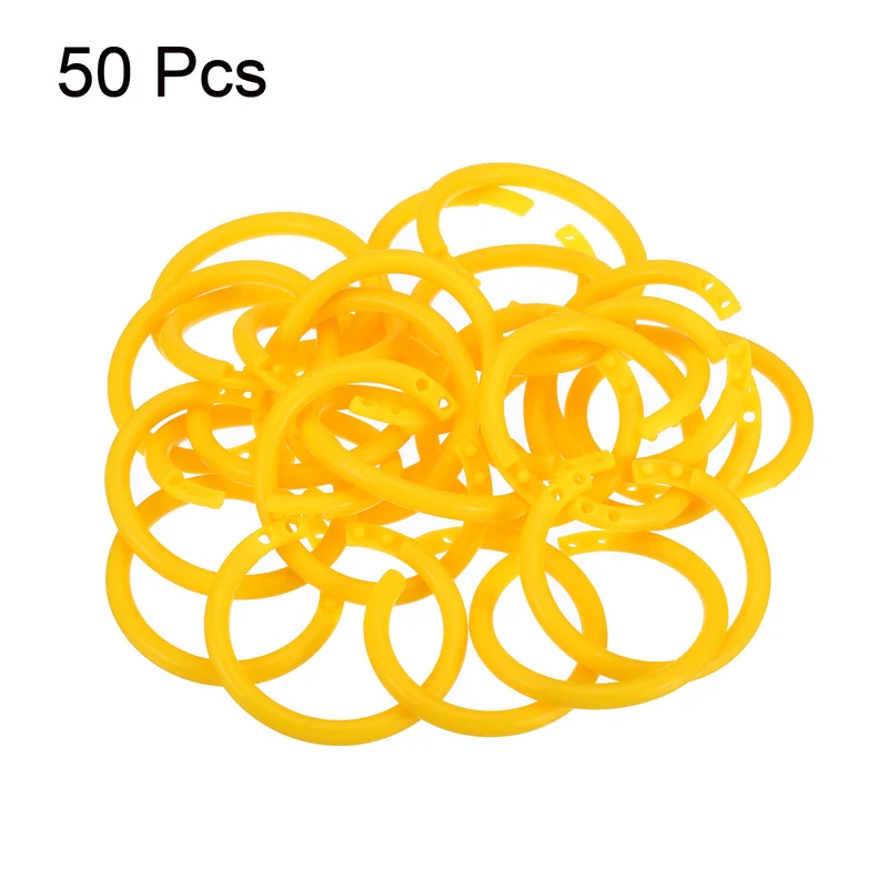Loose Leaf Rings Binder Ring Plastic for Scrapbook