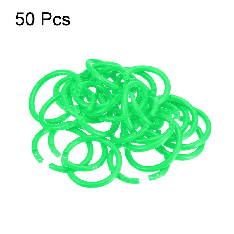 Loose Leaf Rings Binder Ring Plastic for Scrapbook