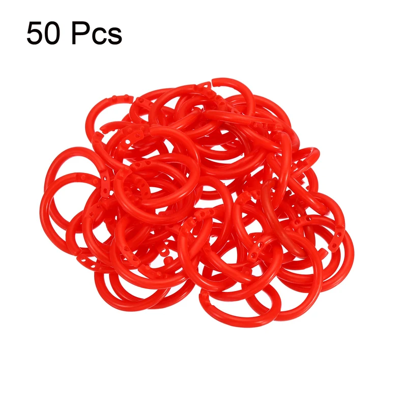 Loose Leaf Rings Binder Ring Plastic for Scrapbook